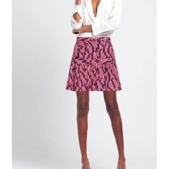 see by chloe 100% Silk skirt usa size 4 - Picture 2 of 6